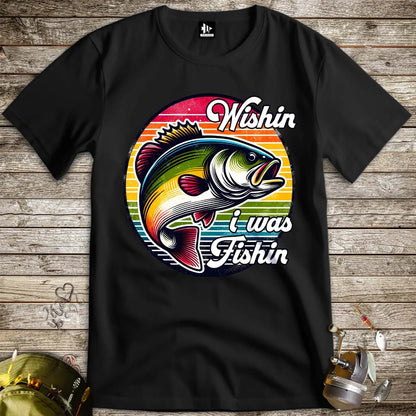 Wishin' I was Fishin' Tee - FISH - ROOM LLC
