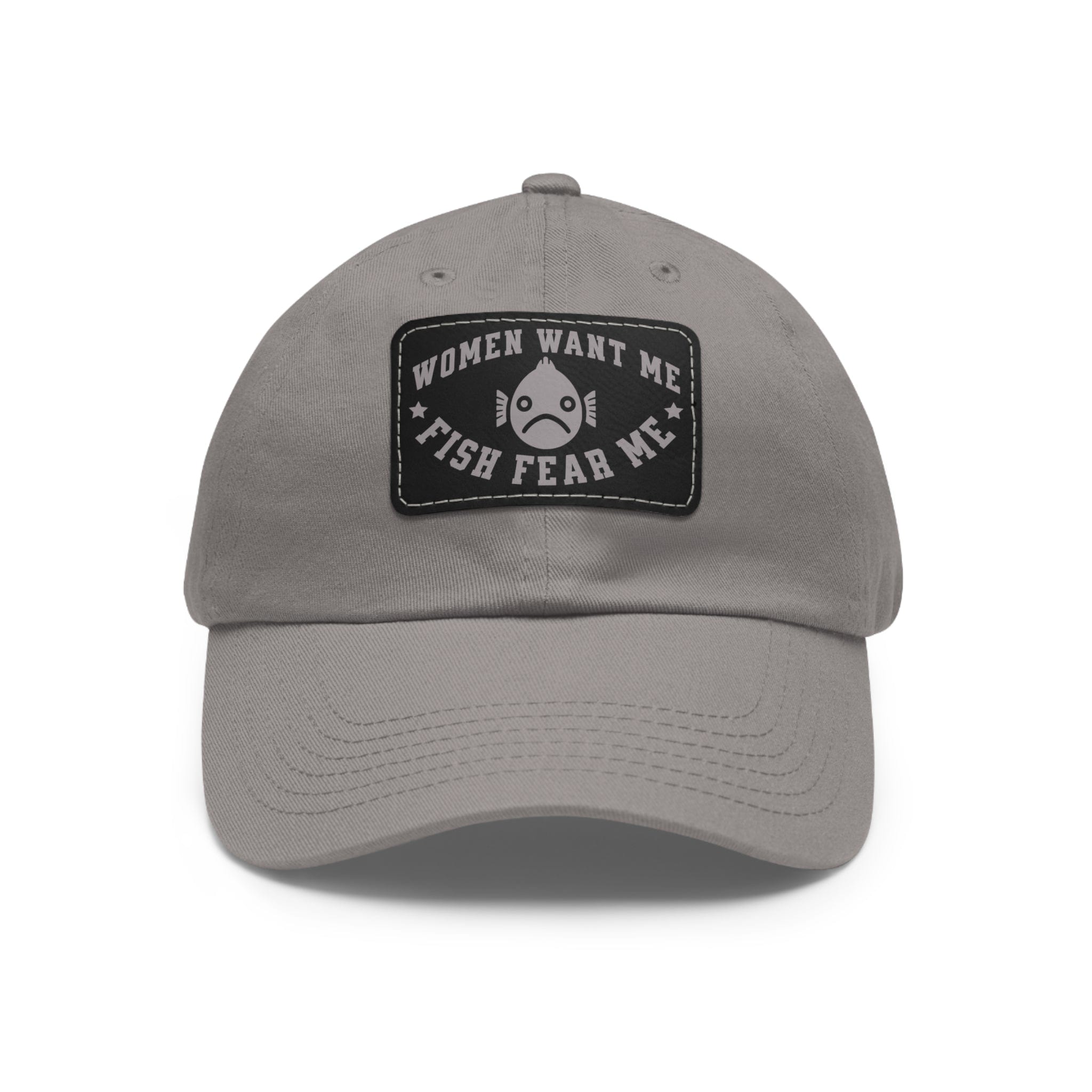 Women Want Me Fish Fear Me Dad Hat - FISH - ROOM LLC