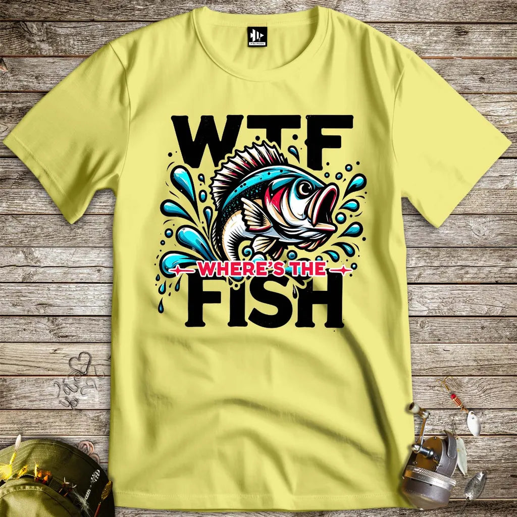 WTF: Where's the Fish? Tee - FISH - ROOM LLC