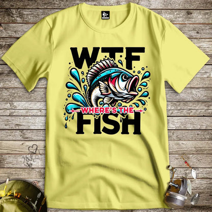 WTF: Where's the Fish? Tee - FISH - ROOM LLC