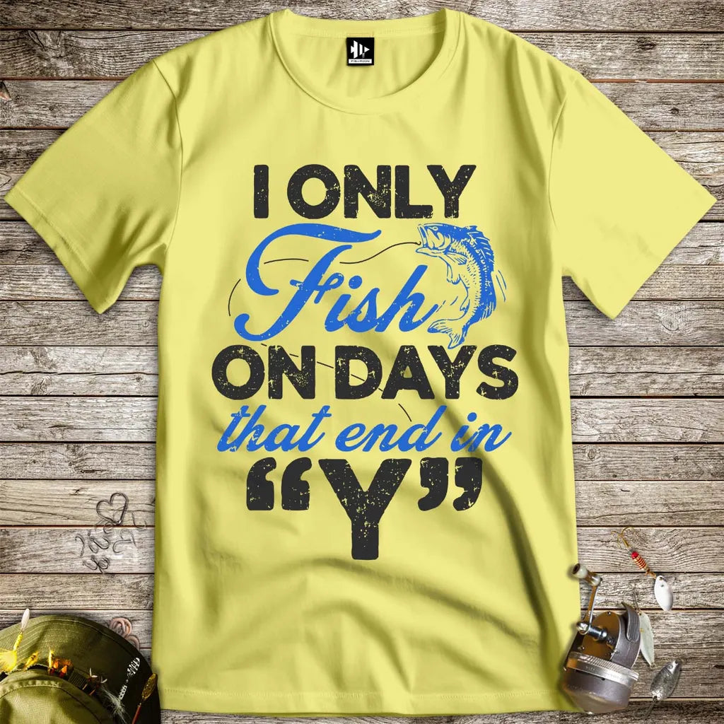 ‘Y’ - Day Fishing Tee - FISH - ROOM LLC