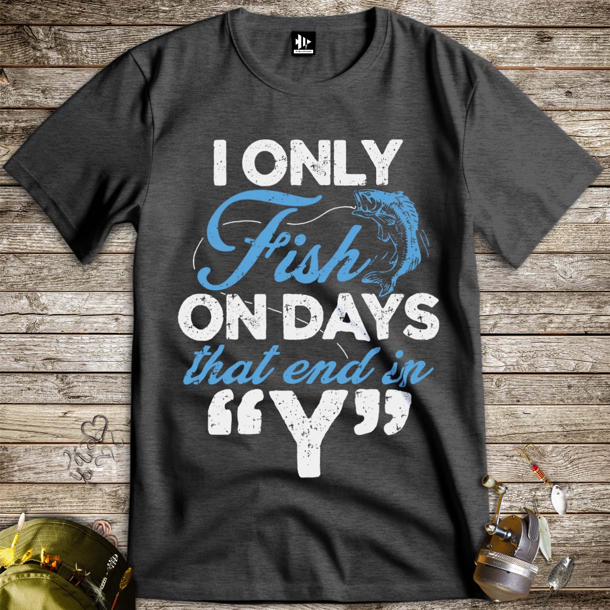‘Y’ - Day Fishing Tee - FISH - ROOM LLC