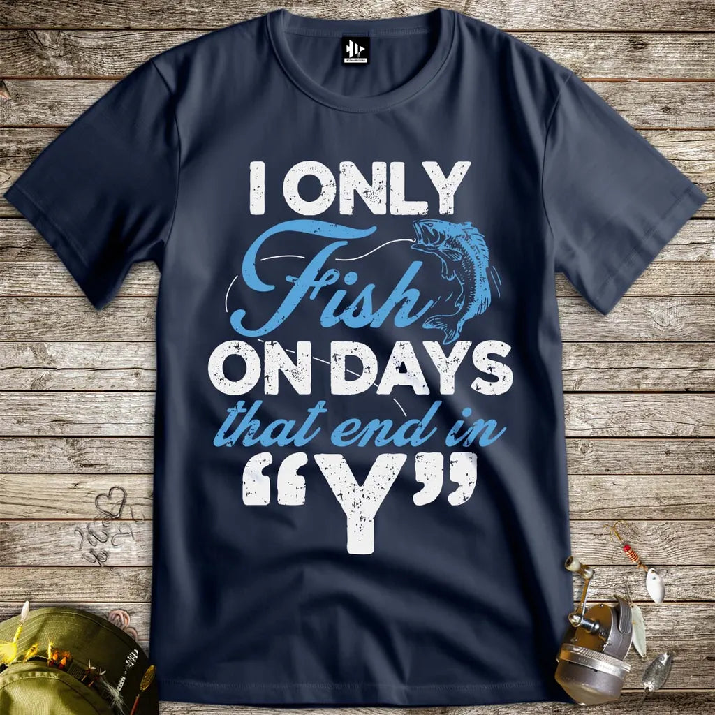 ‘Y’ - Day Fishing Tee - FISH - ROOM LLC