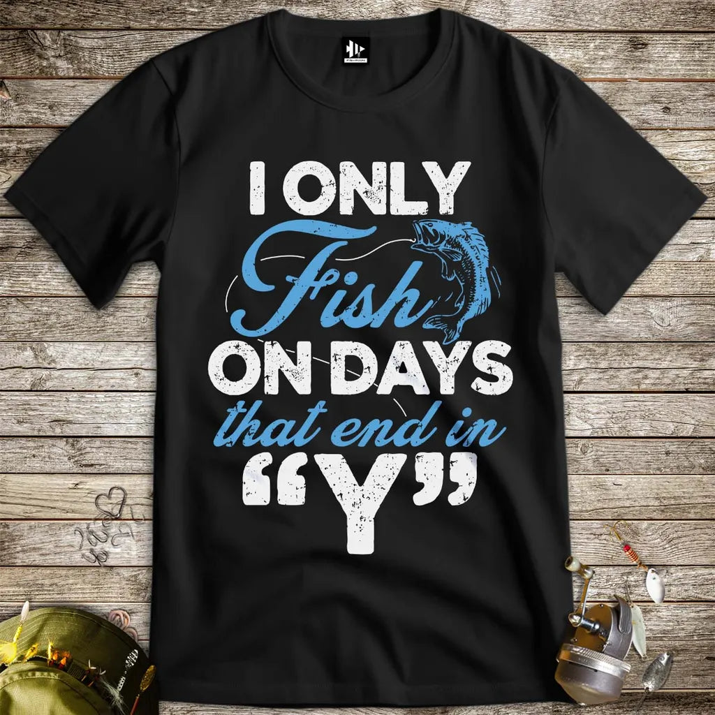 ‘Y’ - Day Fishing Tee - FISH - ROOM LLC